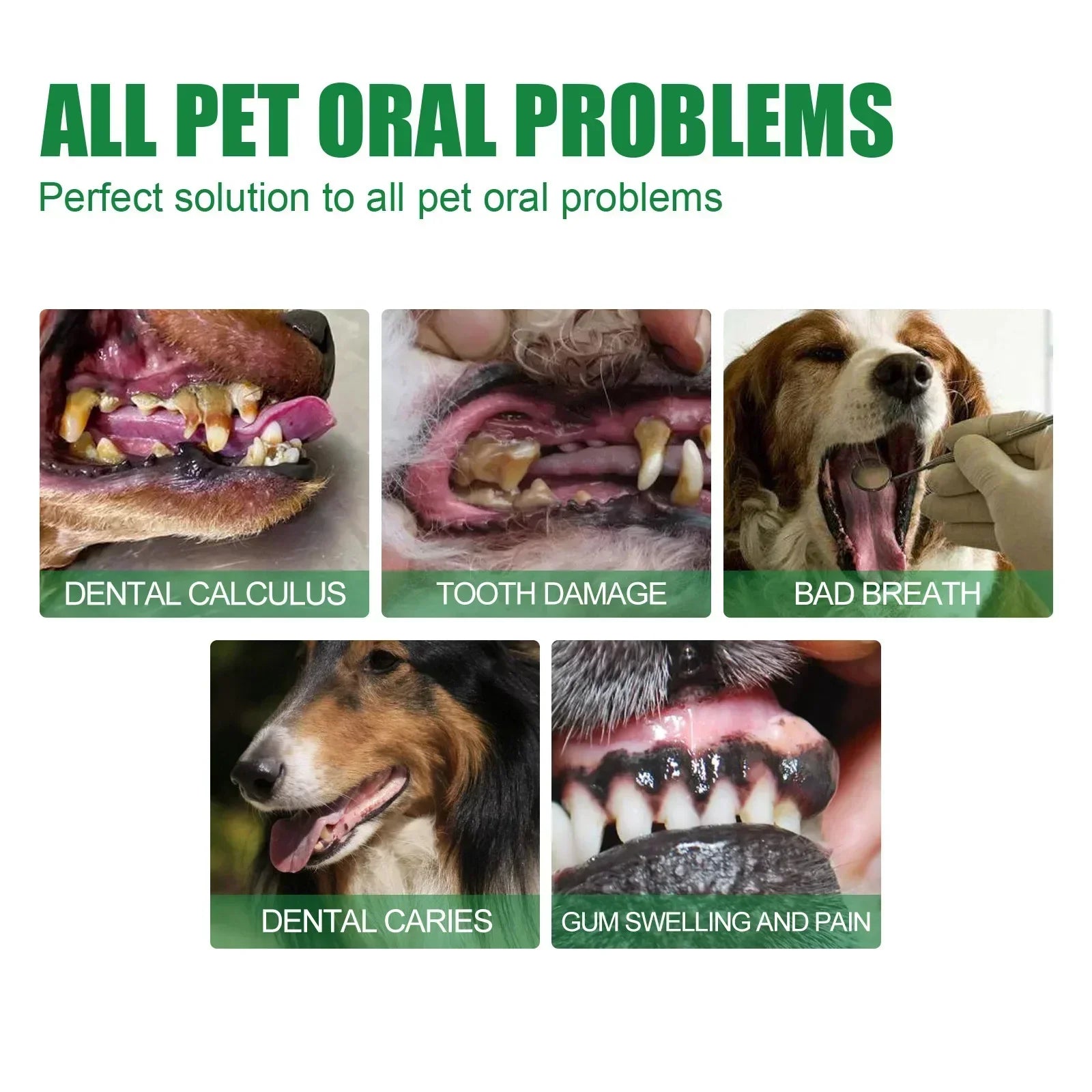 Pet Tooth Cleaner Spray for Dogs and Cats To Remove Bad Breath Mouth Cleaner Breath Fresher Spray