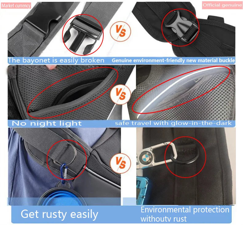 Pet carrying Bag Go out Small and medium-sized straddle hand bag Cat and dog travel bag Breathable and comfortable pet bag