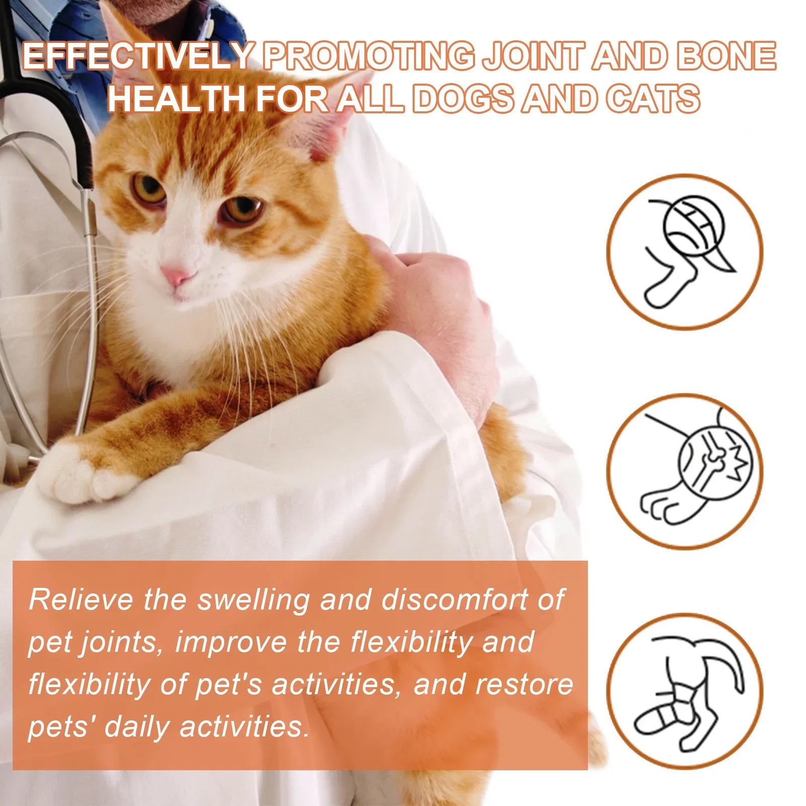 Pet Joint Repair Spray Dog Cat Bone Deformity Osteoarthritis Healing Multifunctional Joint Care Liquid Pet Bone Care Supplies