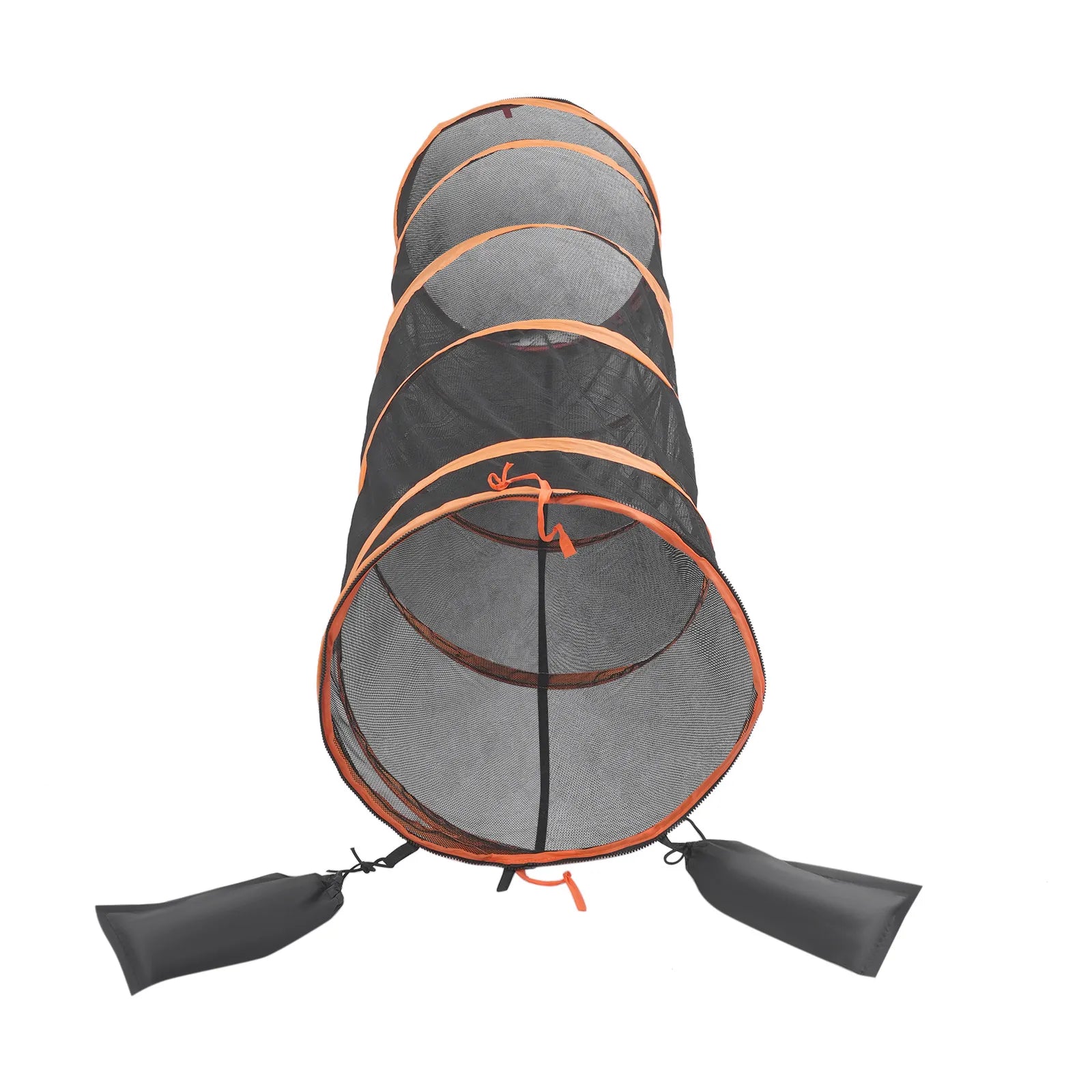 2pcs Foldable Cat Play Tunnel Cat Play House Pet Mesh Channel For Cats Small Dogs Hole Drilling Game