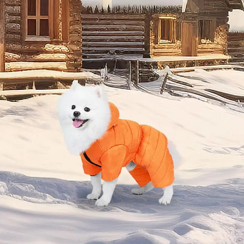 Dog Warm Winter Jacket Dog Cotton Coat Thick Winter Warm Dog Vest Windproof Warm Dog Garments Cold Weather Dog Jacket Clothing