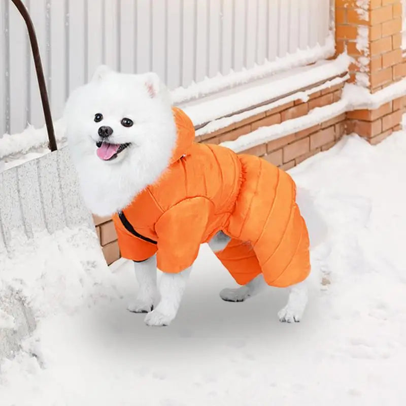 Dog Warm Winter Jacket Dog Cotton Coat Thick Winter Warm Dog Vest Windproof Warm Dog Garments Cold Weather Dog Jacket Clothing