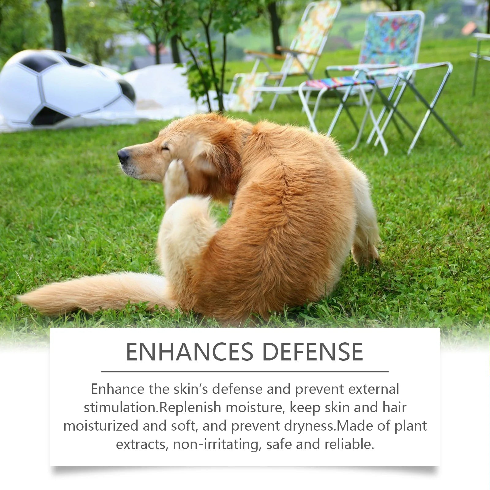 Yegbong 100ml Dog Relieve Itchy Shampoo Nourishing Hair Hydrating Cleansing Skin Smooth Fur Deodorant Soothe Pet Wash Shampoo