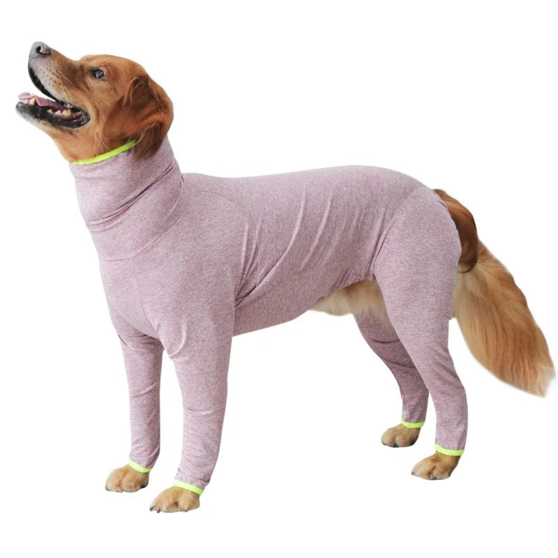 Pet Clothes Jumpsuit Medium Large Dogs Pajamas For Dog costume Long-sleeved Coat For Dogs Surgery Recovery Clothing