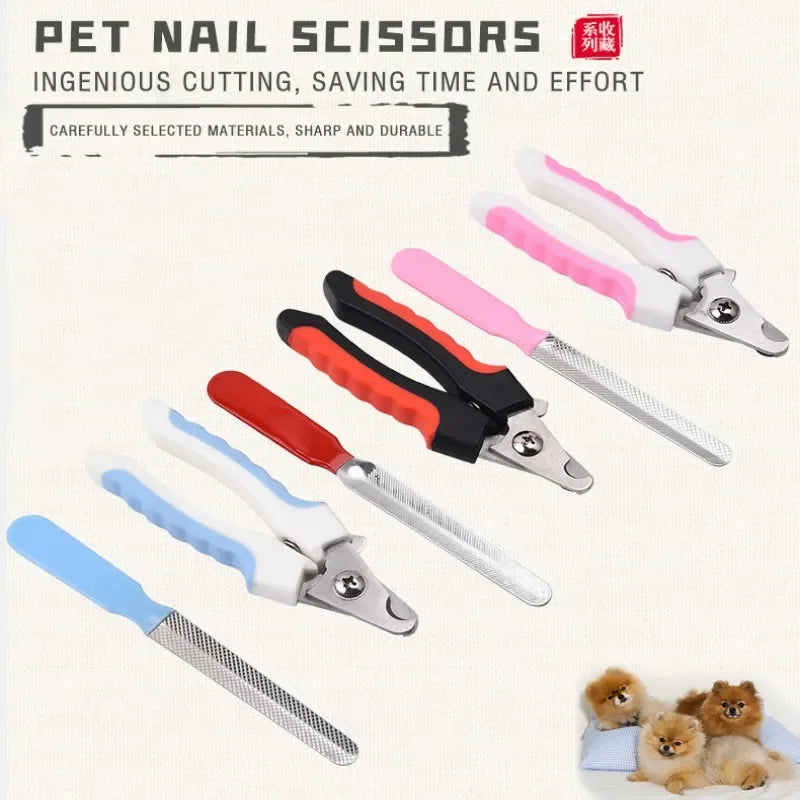 Dog Nail Clipper Scissors Kitten Nail Toe Claw Clippers Trimmer Grooming Tools General Pet Supplies Animals Paw Care Tool Kits
