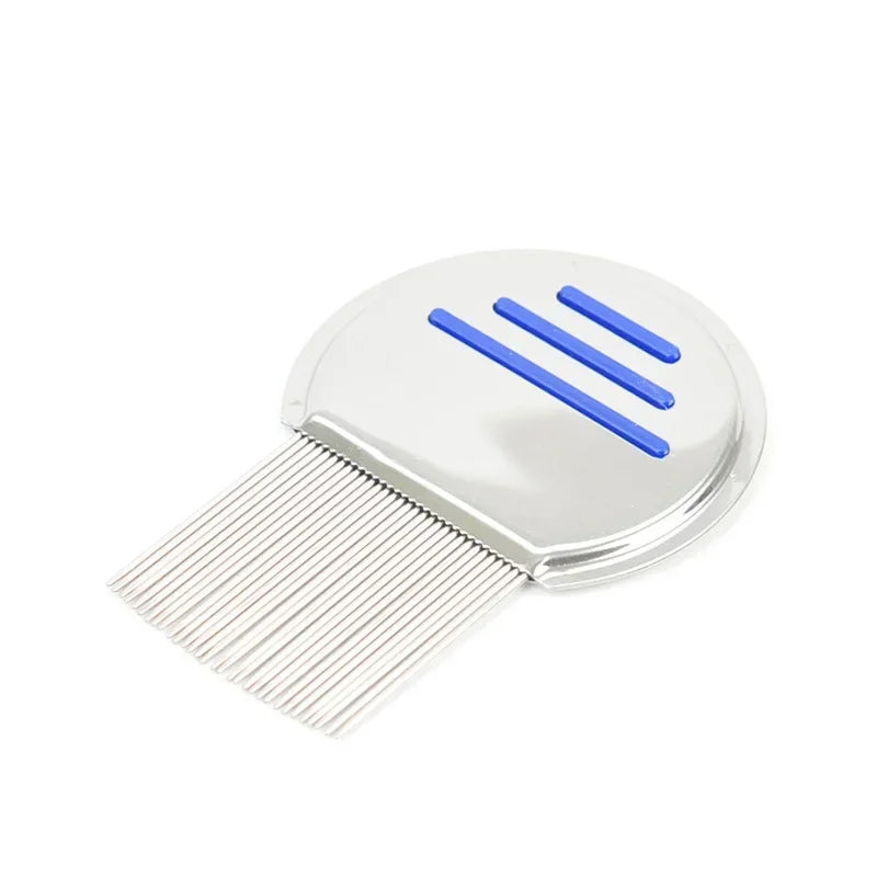 Stainless Steel Comb Dog Cat floating Hair Flea Lice Nit Removal Thread Teeth Knotting Brush Pet Massage Grooming Accessories