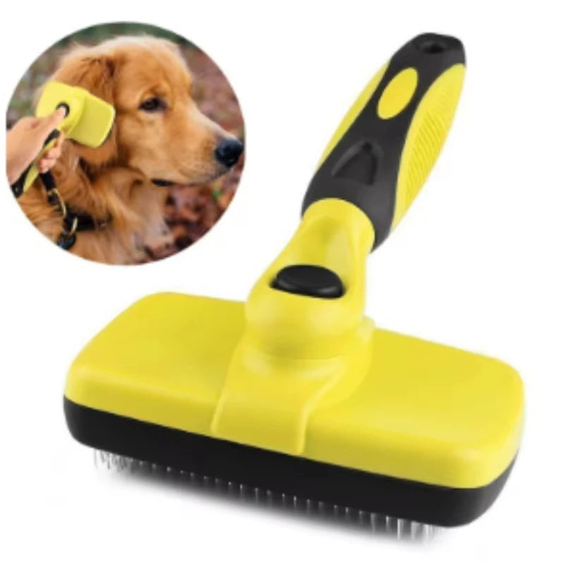 Puppy Auto Hair Clean Dog Brush Waterproof Small Large Dog Pet Grooming Comb Massage Cat Tools Fits Various Hair Remover