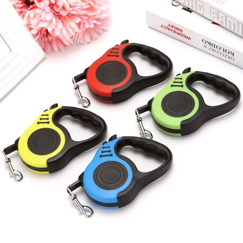 3/5M Dog Leash Durable Leash Automatic Retractable Walking Running Leads Dog Cat Leashes Extending Dogs Pet Products Bdsm collar