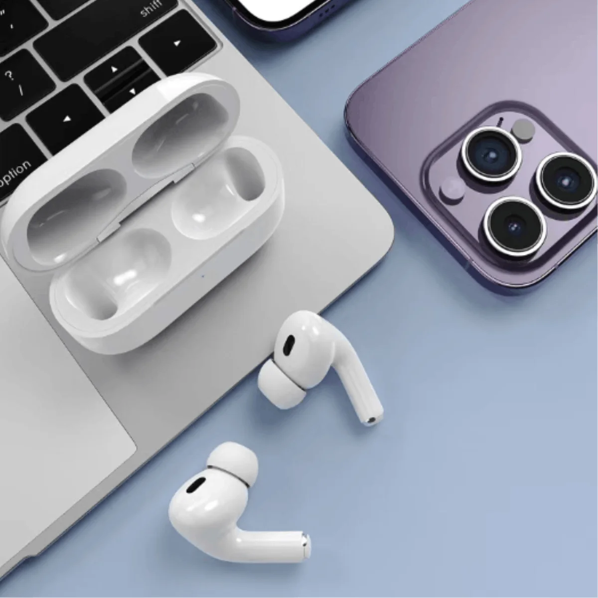 2025 New Air Pro Bluetooth Earphones Wireless Headset HiFi Sound Headphones Low Latency Earbuds Waterproof for IPhone Android