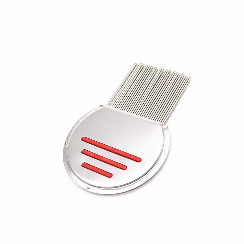 Stainless Steel Comb Dog Cat floating Hair Flea Lice Nit Removal Thread Teeth Knotting Brush Pet Massage Grooming Accessories