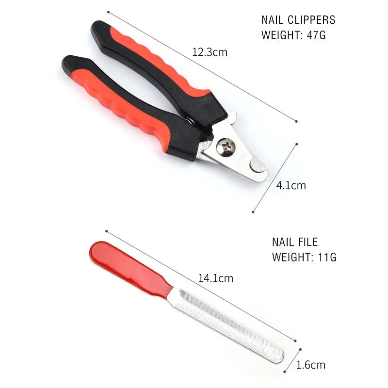 Dog Nail Clipper Scissors Kitten Nail Toe Claw Clippers Trimmer Grooming Tools General Pet Supplies Animals Paw Care Tool Kits