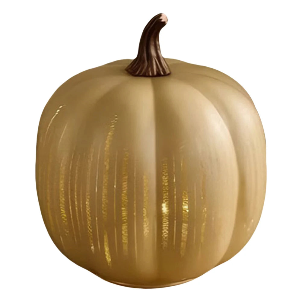 Twinkle Light Pumpkins with Timer Starry Night Pumpkins Glass Halloween Pumpkin Lamp Light for Home Bedroom Bathroom Hallway