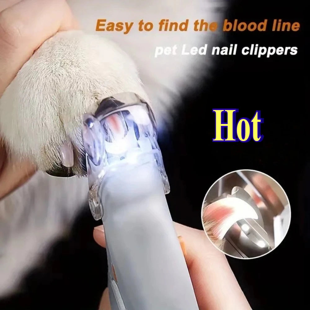 Cat Nail Clipper for Dogs Pet Products Dog Nail Clippers Dog Grooming Equipment Accessories Grinder Trimmer Cutter Supplies Home
