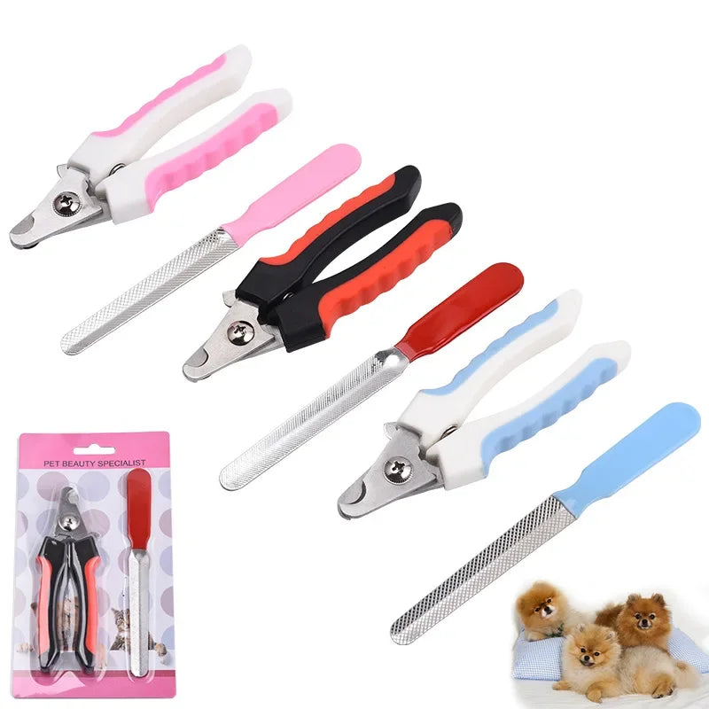 Dog Nail Clipper Scissors Kitten Nail Toe Claw Clippers Trimmer Grooming Tools General Pet Supplies Animals Paw Care Tool Kits