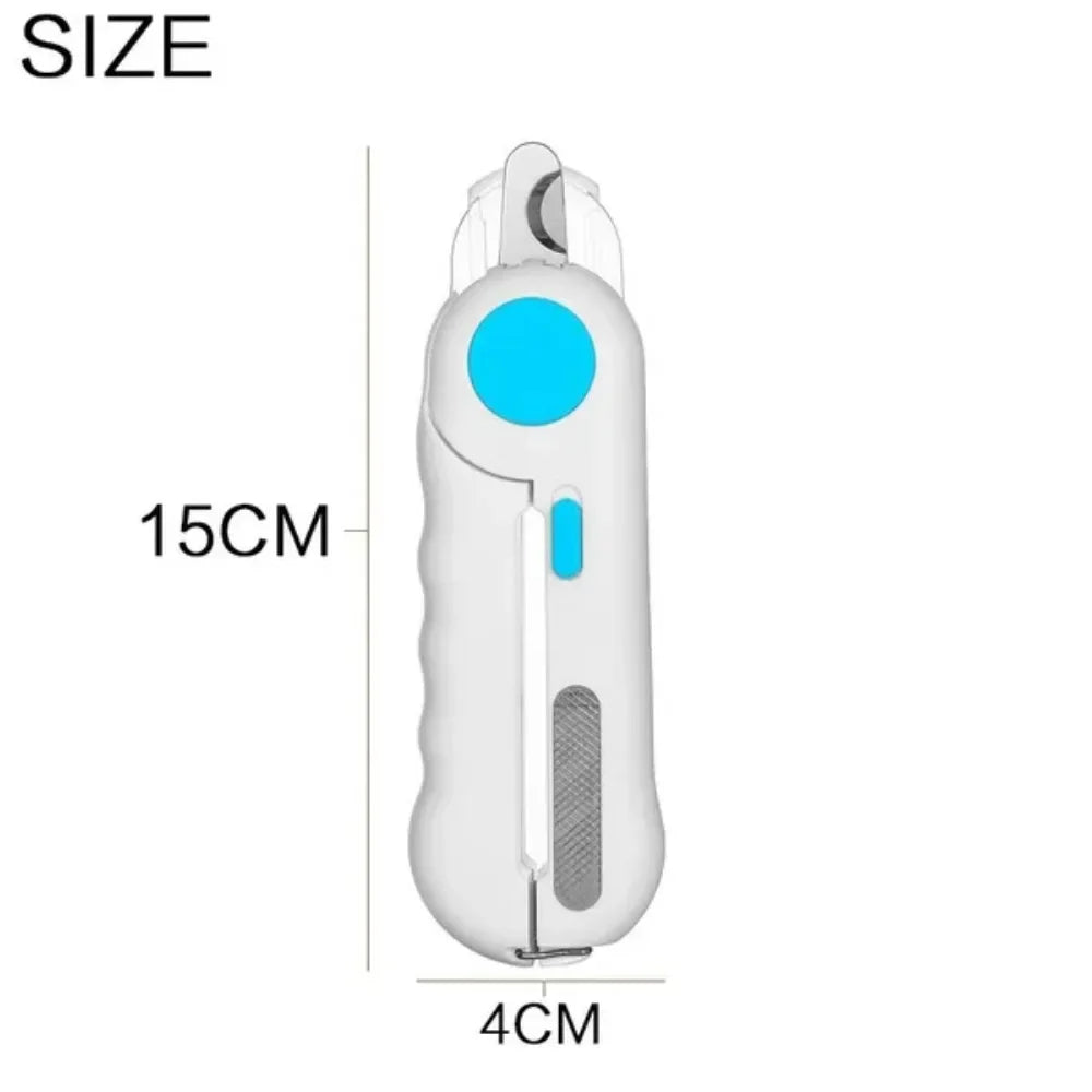 Professional Pet Nail Clipper LED Light Pet Nail Clipper Claw Grooming Scissors for Cats Small Dogs Scissors Cat Accessories