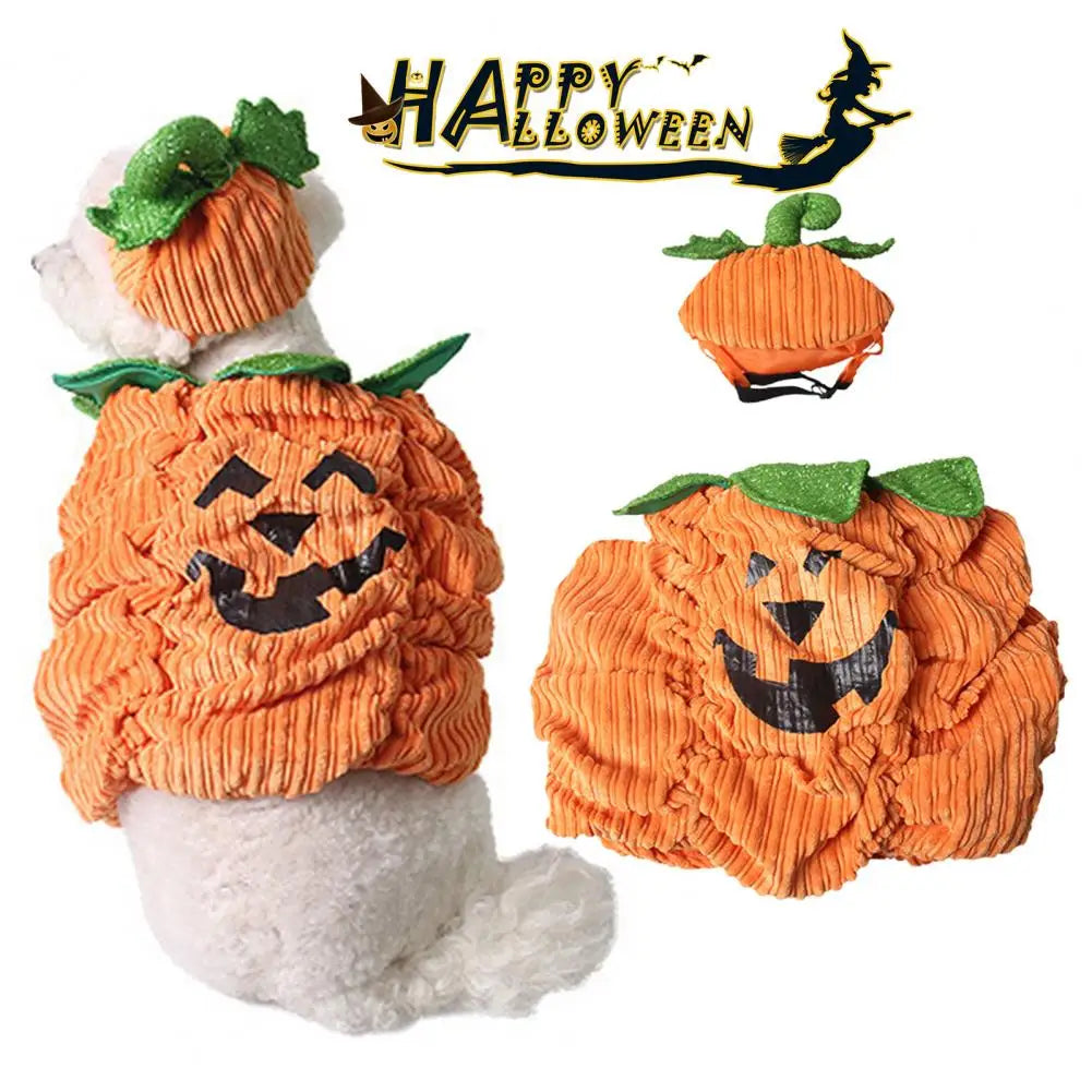 Soft Comfortable Pet Suit Pet Suit with Ear Hole Design Funny Comfortable Halloween Pet Costumes for Small Dogs Cats Kittens