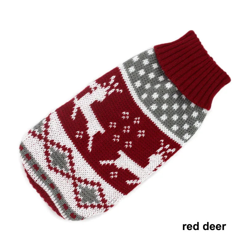 Warm Pet Clothes for Cats Small Dog Sweater Hoodies Coat Winter Pet Knitted Clothing for Dogs Chihuahua Cartoon Costume Apparels