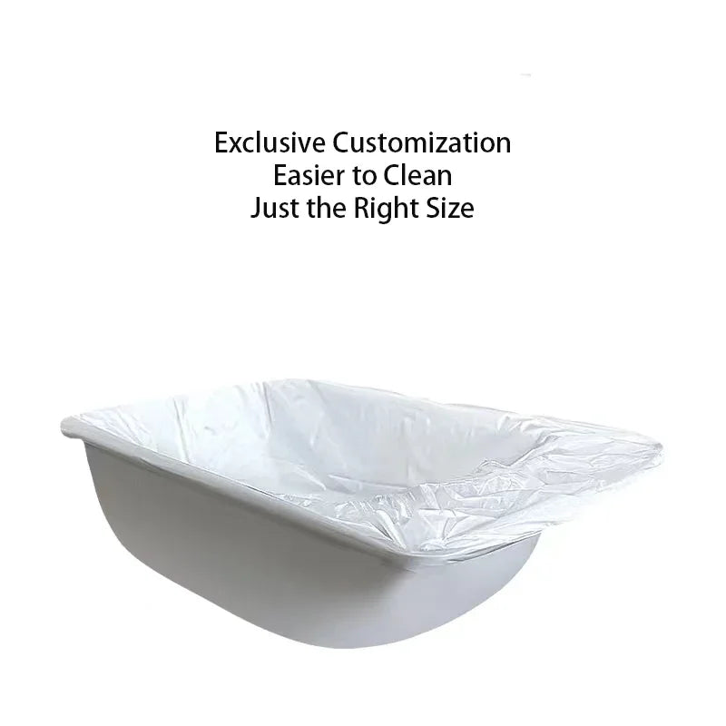 Original Petree Poop Bags Drawstring Closure For Petree 2 Gen Automatic Self Cleaning Cat Litter Box 3 Rollers 45pcs Bags