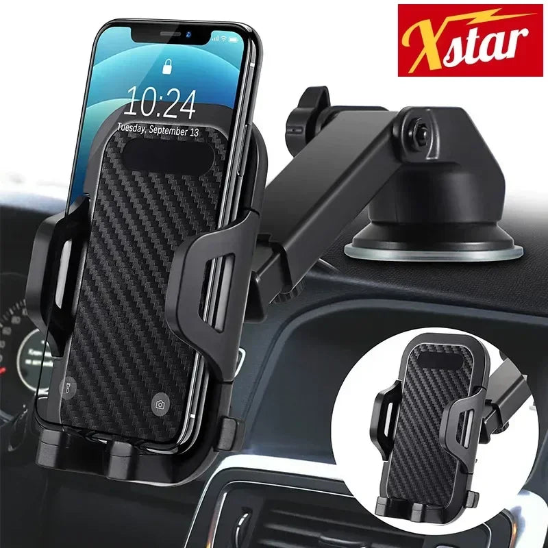 3-IN-1 Dashboard Windshield Air Vent Holder for Car, Automobile Cell Phone Accessories, Auto Cellphone Support Fit All IPhone