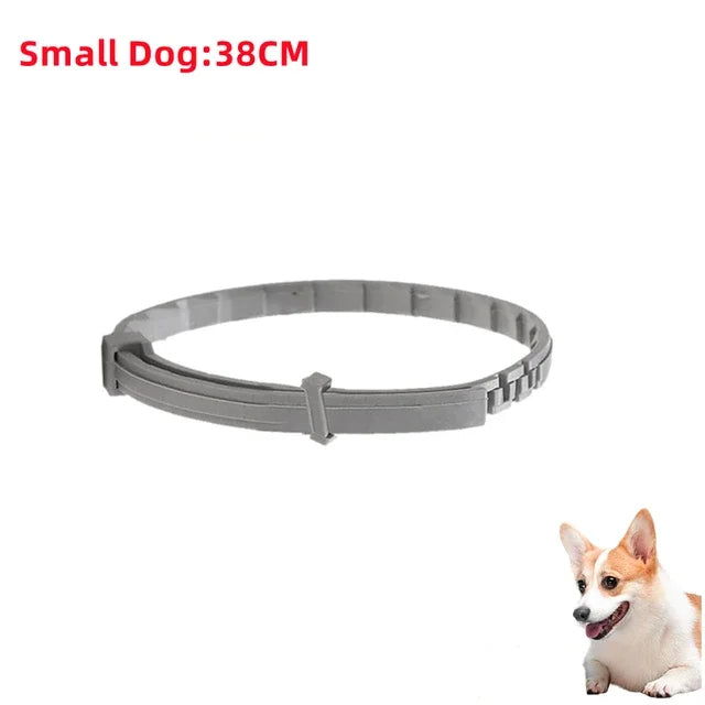 Anti Flea Ticks Collar for Dogs & Cats - Repellent Pet Collar against Fleas, Ticks, and Mosquitoes - Large Dog & Puppy Accessori