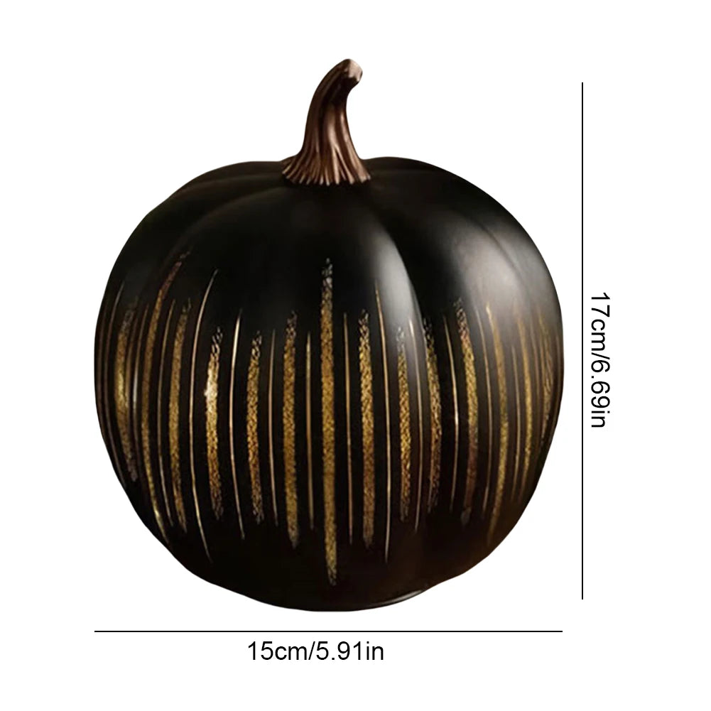 Twinkle Light Pumpkins with Timer Starry Night Pumpkins Glass Halloween Pumpkin Lamp Light for Home Bedroom Bathroom Hallway