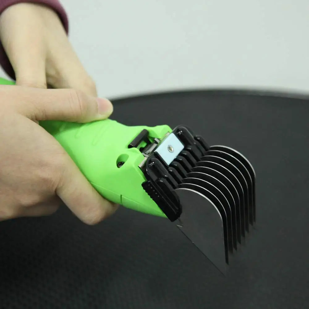 Professional Animal Stainless Steel Comb Set for A5-style Detachable Blade Clippers, Dogs, Cats, and Horses