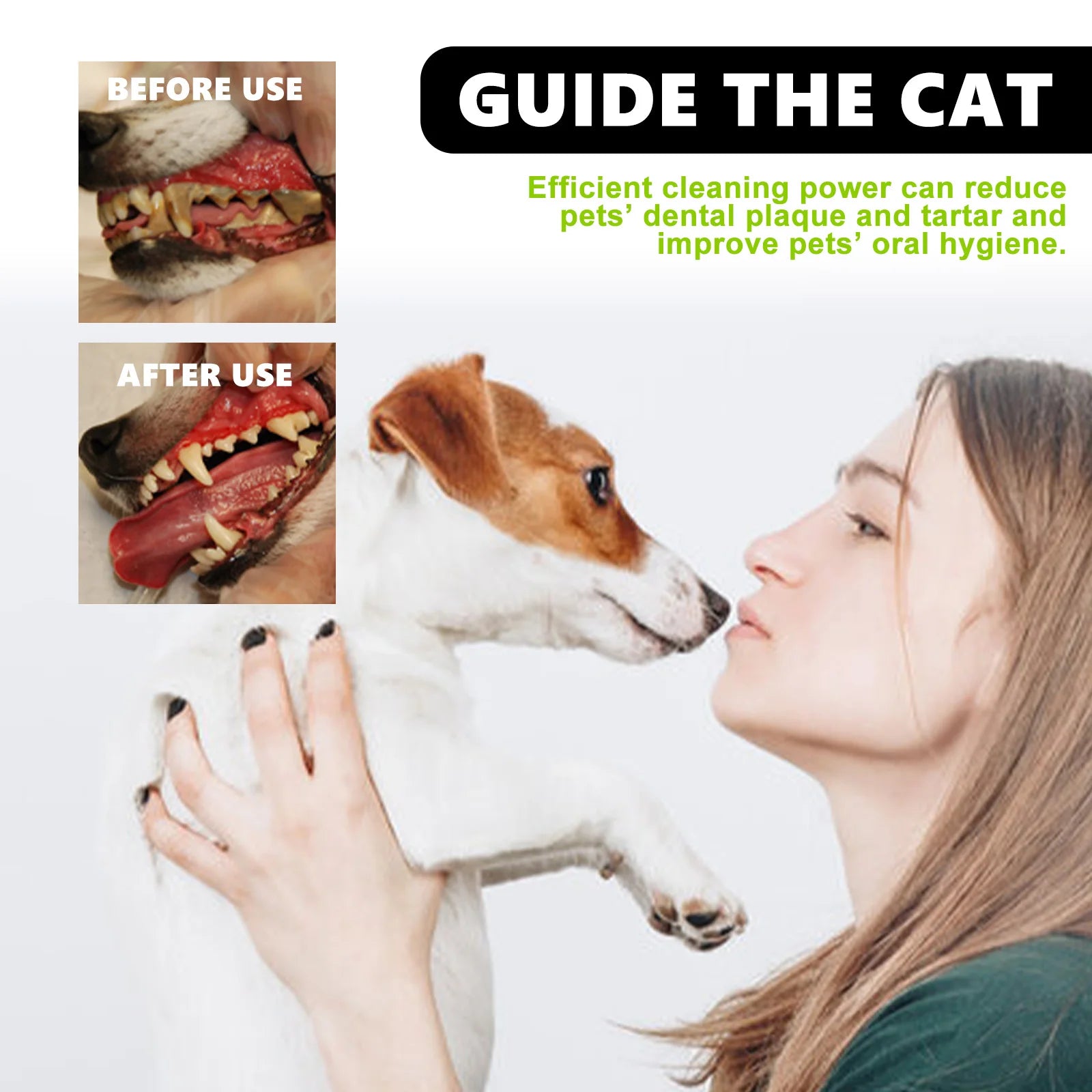 Cat and Dog Pet Mint Fresh Breath Spray Cat and Dog Oral Cleansing Deodorant Removal Odor Care Spray Pet Supplies