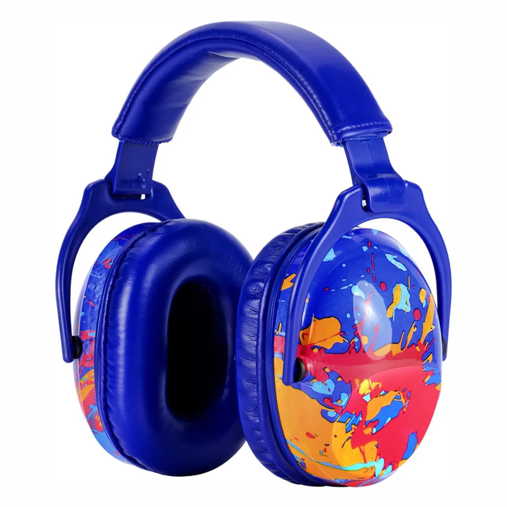 ZOHAN Kids Ear Protection Earmuffs Safety Hearing Ear Defender Noise Reduction Soundproof Headphones Children Protective NRR25dB
