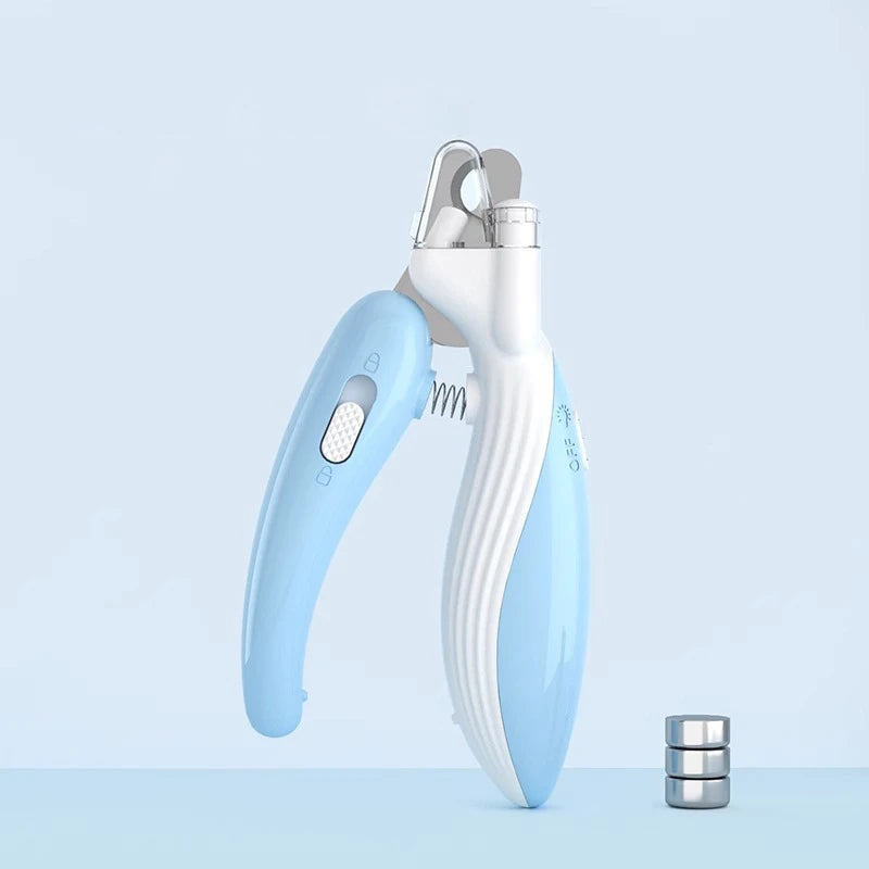 Professional Pet Nail Clippers with Led Light Pet Claw Grooming Scissors for Dogs Cats Small Animals Paw Nail Trimmer Pet Supply