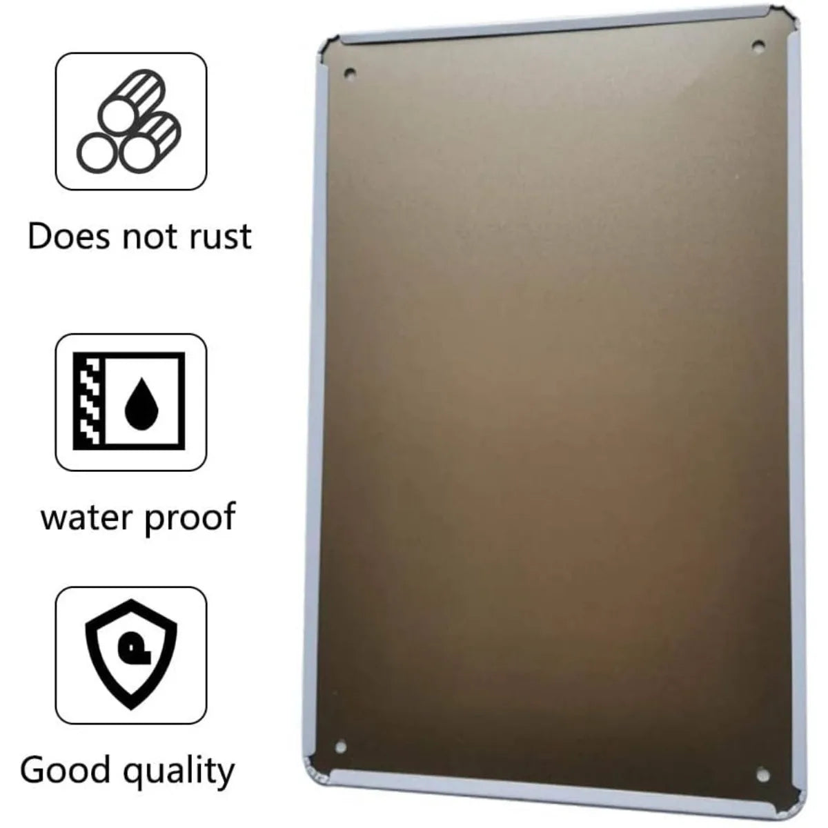 Rustic Farmhouse Vintage Hen \u0026 Chicks Metal Sign - Distressed Green \u0026 Brown Wall Art for Cafe, Restaurant, Patio Decor