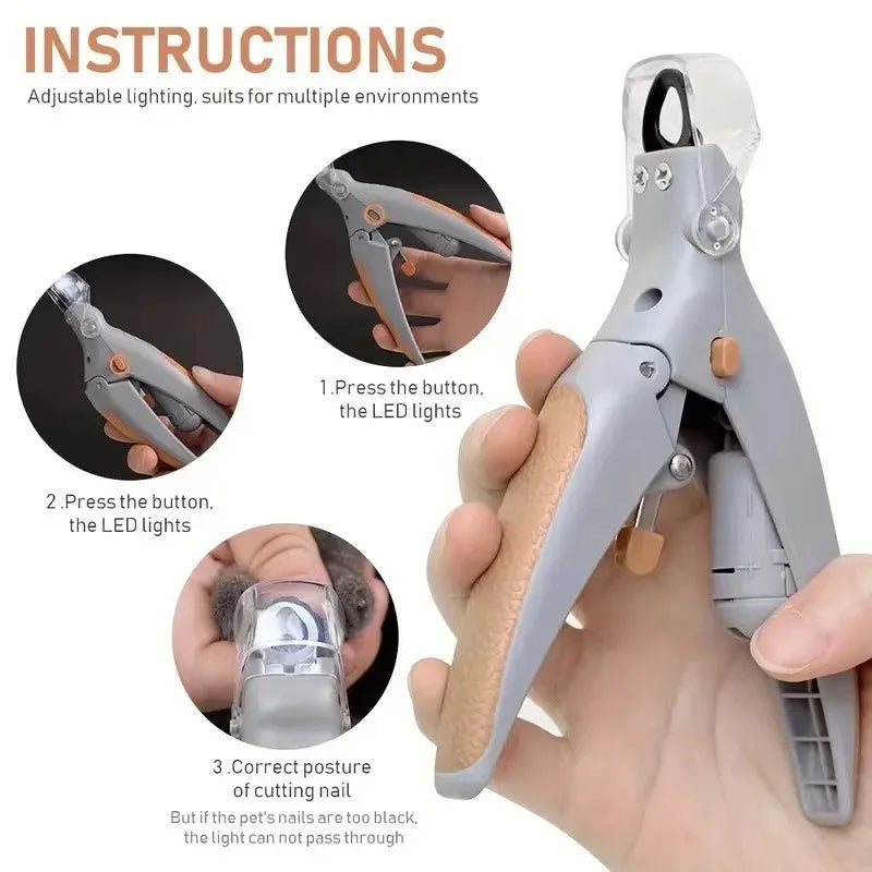 Cat Nail Clipper for Dogs Pet Products Dog Nail Clippers Dog Grooming Equipment Accessories Grinder Trimmer Cutter Supplies Home