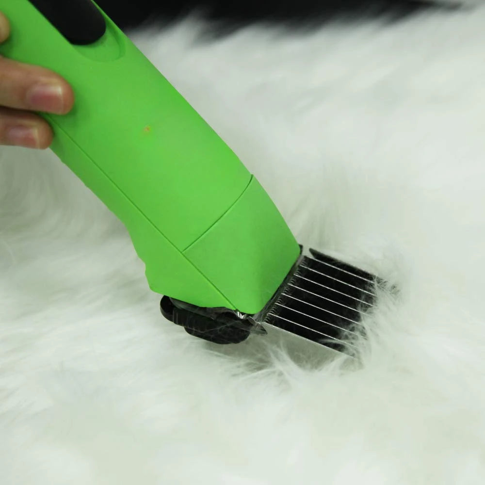Professional Animal Stainless Steel Comb Set for A5-style Detachable Blade Clippers, Dogs, Cats, and Horses